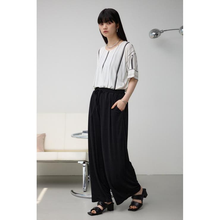 T/Fシャーベットワイドパンツ | AZUL BY MOUSSY | 詳細画像15 
