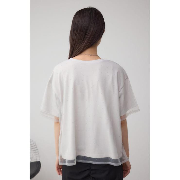 チュールアソートTシャツ | AZUL BY MOUSSY | 詳細画像34 