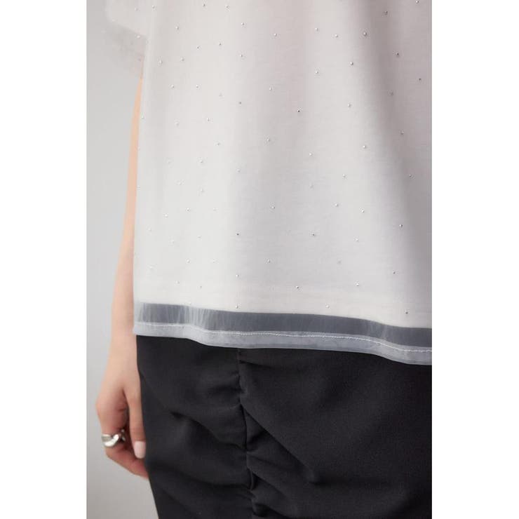 チュールアソートTシャツ | AZUL BY MOUSSY | 詳細画像37 
