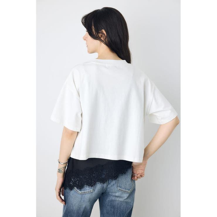 カスレプリントTシャツ | AZUL BY MOUSSY | 詳細画像12 