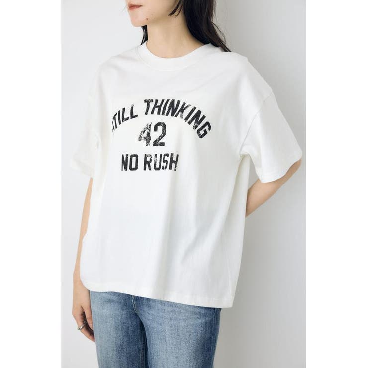 カスレプリントTシャツ | AZUL BY MOUSSY | 詳細画像3 