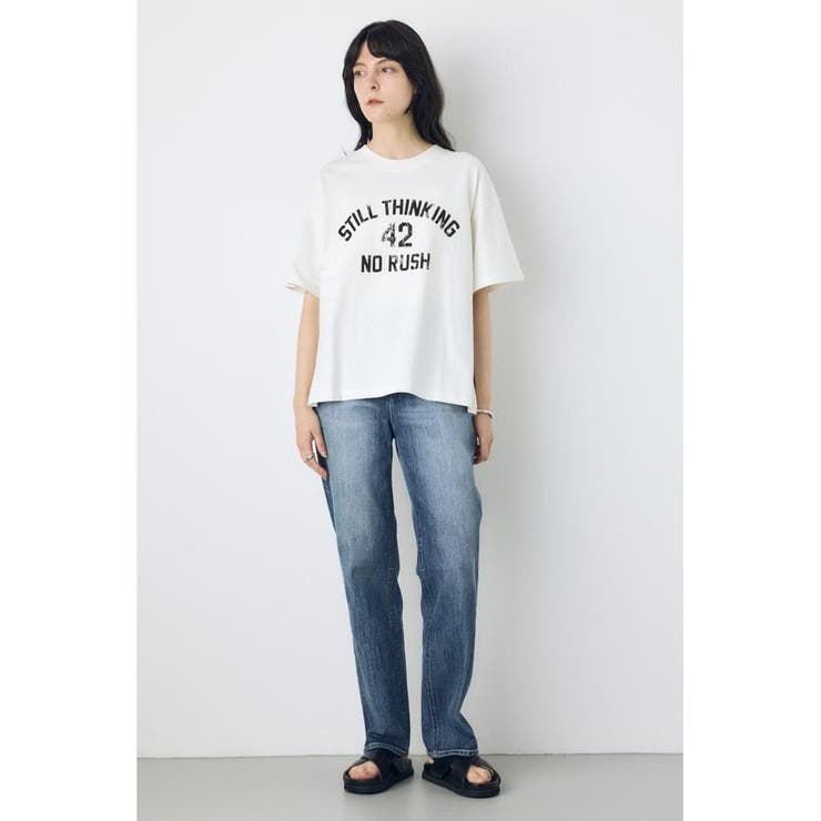 カスレプリントTシャツ | AZUL BY MOUSSY | 詳細画像6 