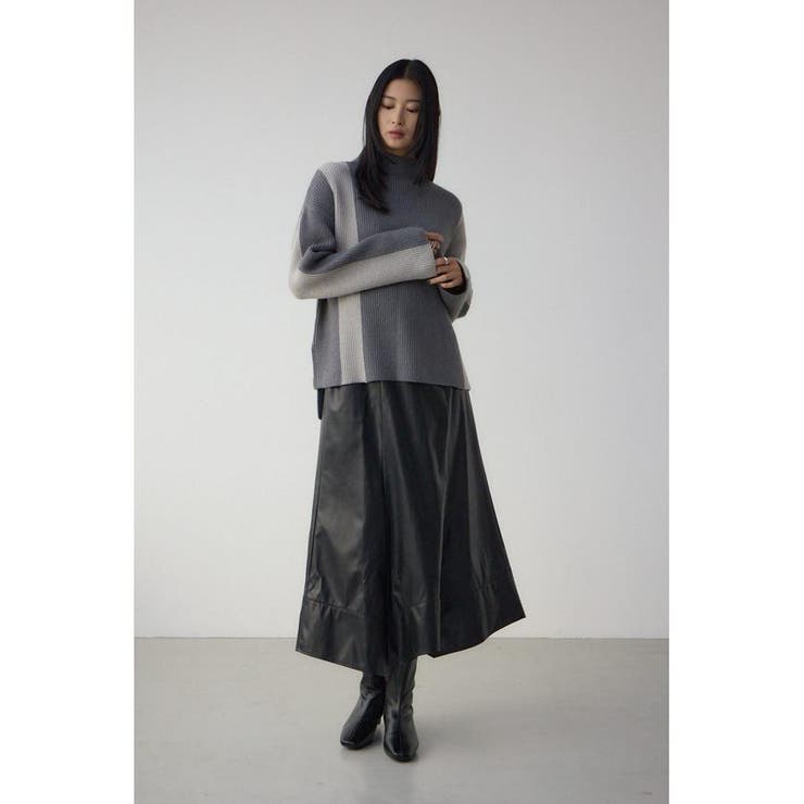 バイカラーハイネックニットトップス | AZUL BY MOUSSY | 詳細画像14 