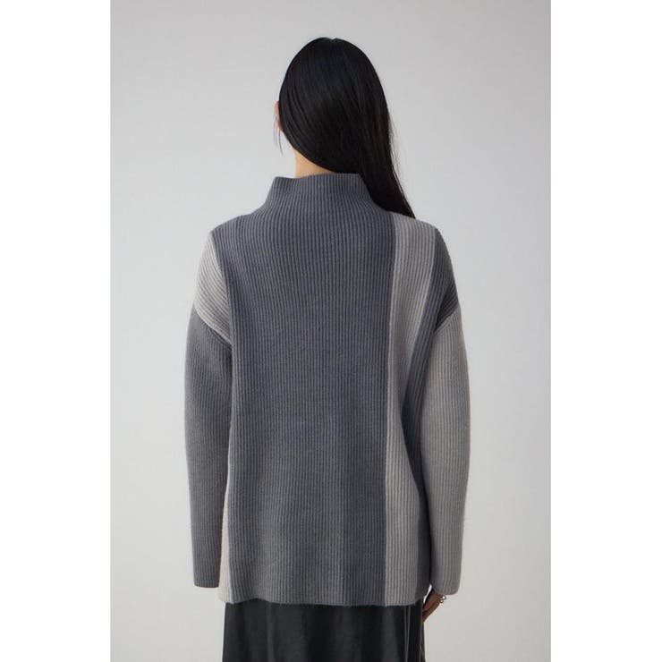 バイカラーハイネックニットトップス | AZUL BY MOUSSY | 詳細画像18 