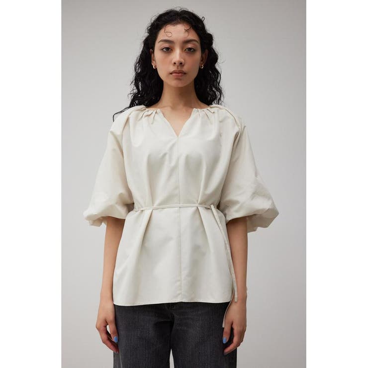 RELATECH GATHER BLOUSE | AZUL BY MOUSSY | 詳細画像5 