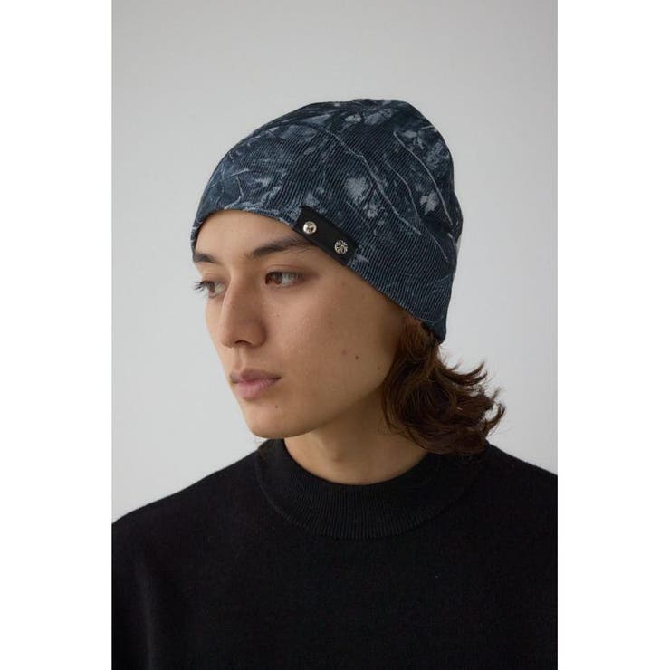 柄GRY5 | リアルツリーニットキャップ | AZUL BY MOUSSY
