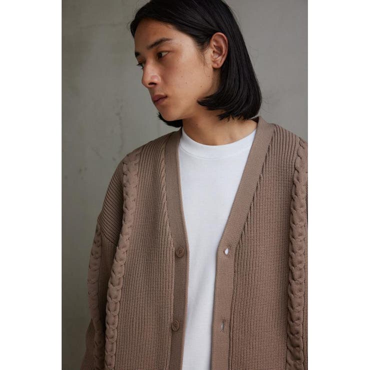スポンディッシュケーブルカーディガン | AZUL BY MOUSSY | 詳細画像24 