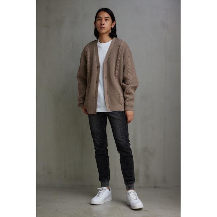 スポンディッシュケーブルカーディガン | AZUL BY MOUSSY | 詳細画像26 