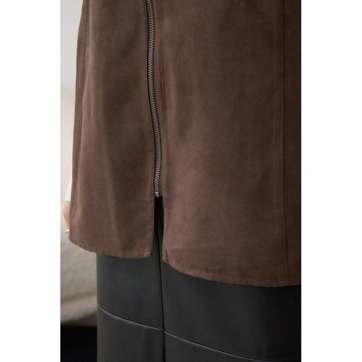 Vネックスエードギャザーベスト | AZUL BY MOUSSY | 詳細画像19 