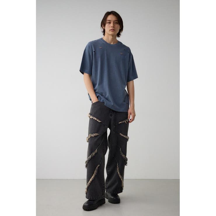 ピグメントダメージTシャツ | AZUL BY MOUSSY | 詳細画像33 