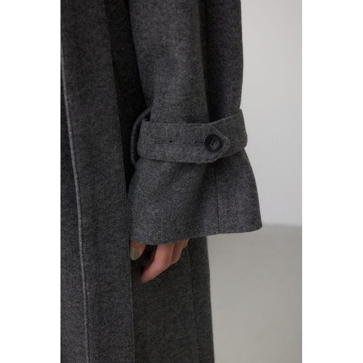 B-HEAT スタンドカラージップロングコート | AZUL BY MOUSSY | 詳細画像29 