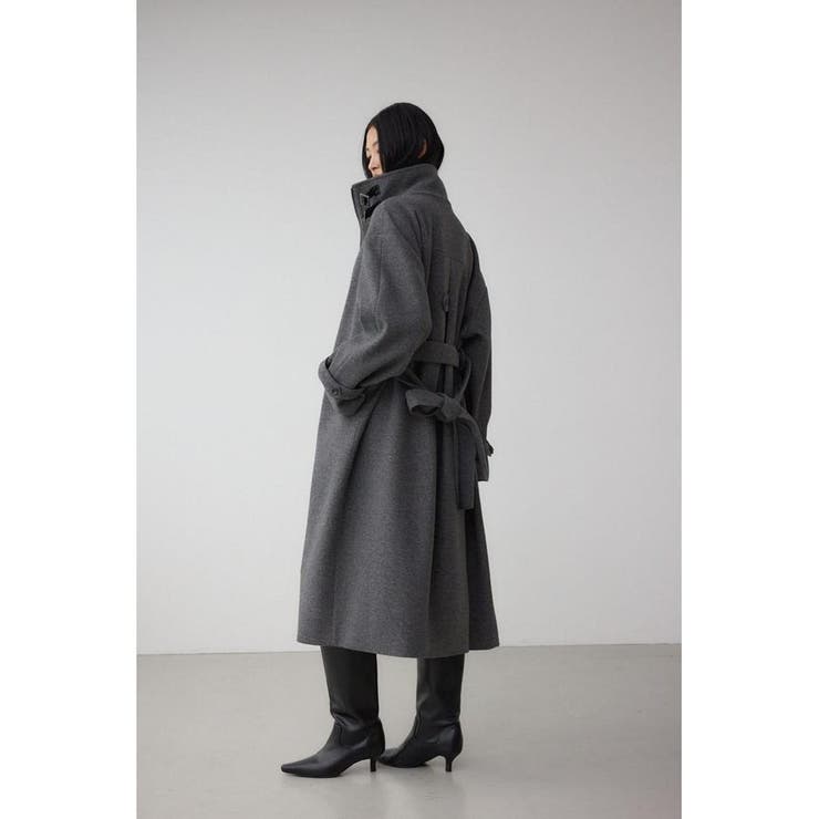 B-HEAT スタンドカラージップロングコート | AZUL BY MOUSSY | 詳細画像20 