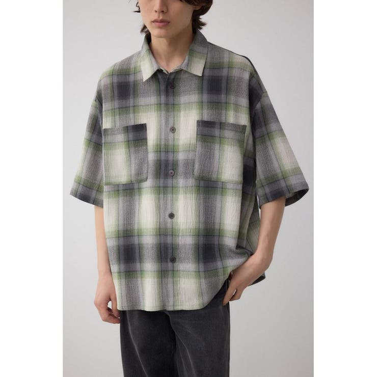 シアーチェックシャツ | AZUL BY MOUSSY | 詳細画像14 