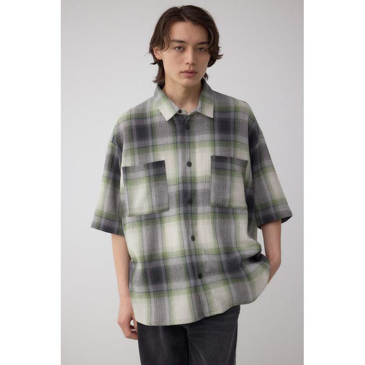 シアーチェックシャツ | AZUL BY MOUSSY | 詳細画像16 