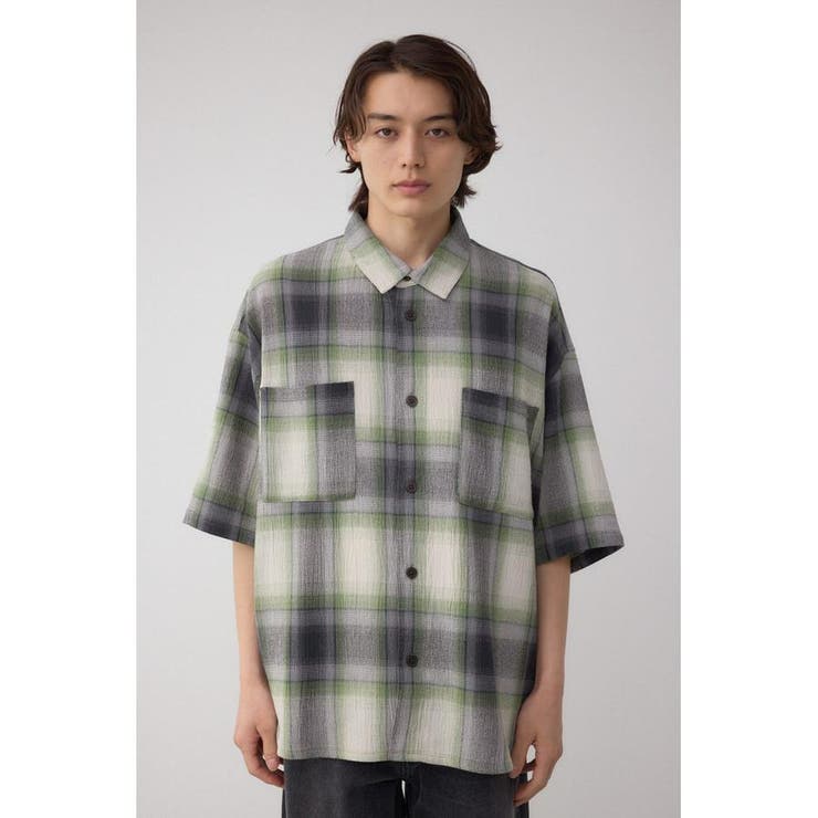 シアーチェックシャツ | AZUL BY MOUSSY | 詳細画像18 