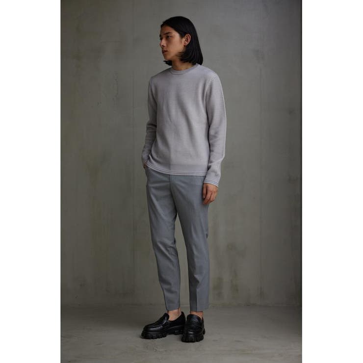 ハニカムベーシッククルーネックニット | AZUL BY MOUSSY | 詳細画像24 