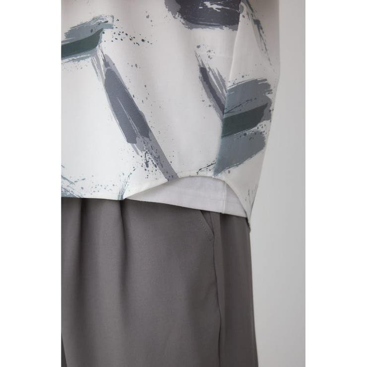 ジョーゼットプリント開襟シャツ | AZUL BY MOUSSY | 詳細画像11 