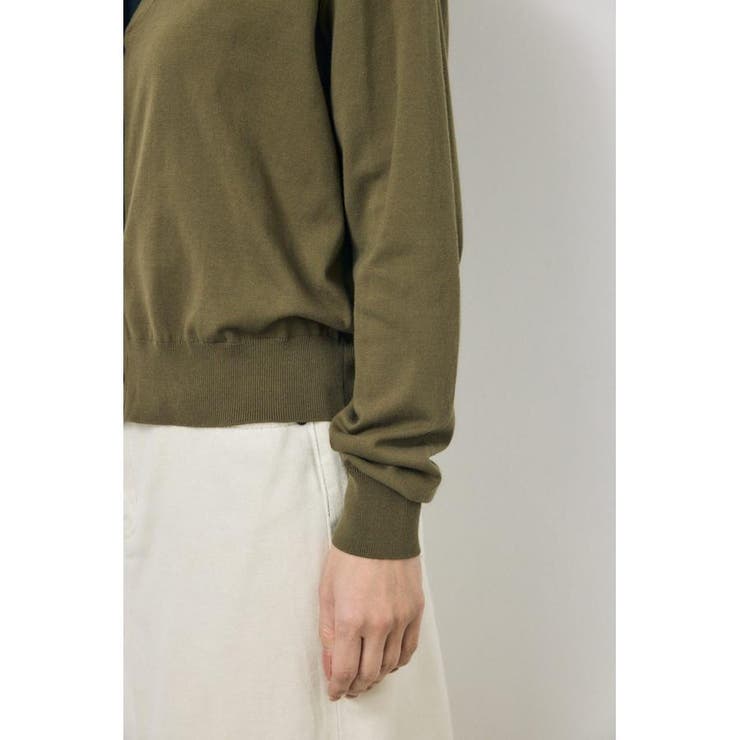 Vネックベーシックニットカーディガン | AZUL BY MOUSSY | 詳細画像24 