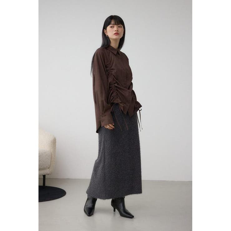 ラメシャギータイトスカート | AZUL BY MOUSSY | 詳細画像21