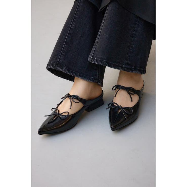 リボンベルトポインテッドパンプス | AZUL BY MOUSSY | 詳細画像2 