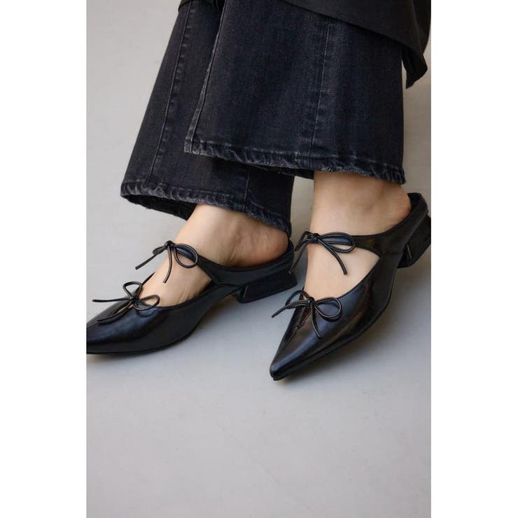 リボンベルトポインテッドパンプス | AZUL BY MOUSSY | 詳細画像2 
