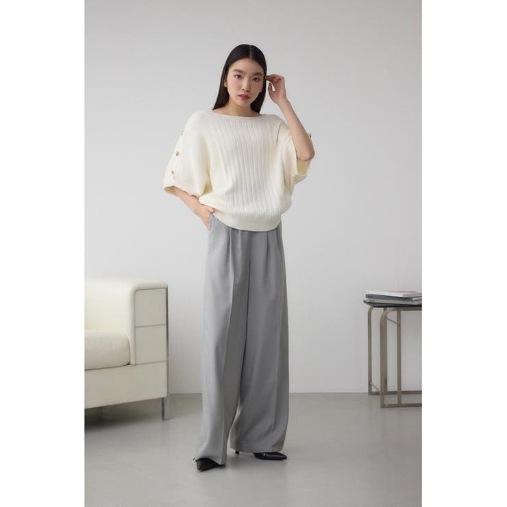 フロントタックイージーワイドパンツ | AZUL BY MOUSSY | 詳細画像39 