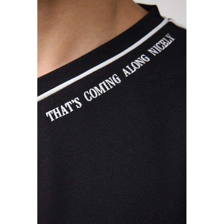 リップルパイピング刺繍T | AZUL BY MOUSSY | 詳細画像21 