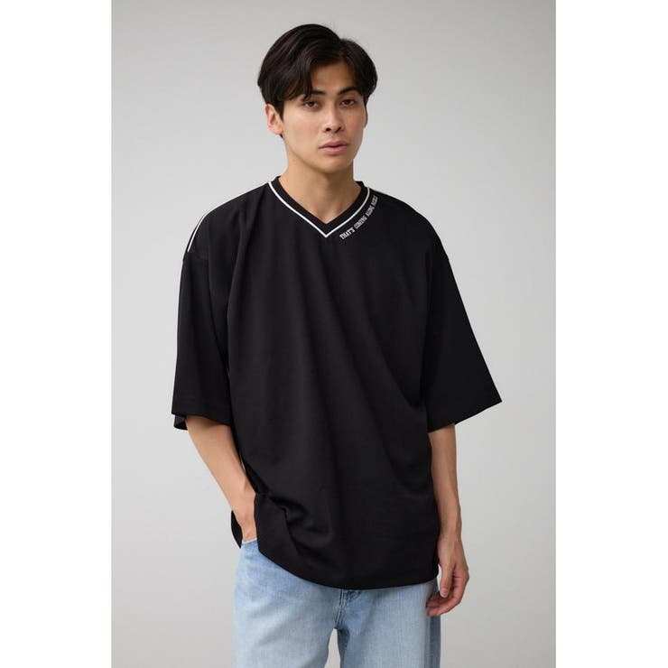 リップルパイピング刺繍T | AZUL BY MOUSSY | 詳細画像14 