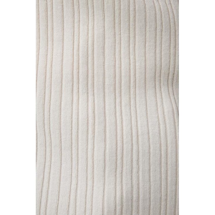 ランダムリブハイネックニットトップス | AZUL BY MOUSSY | 詳細画像12 