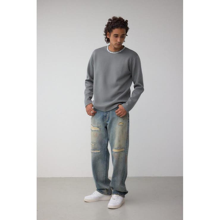 ネックジャガードトップス | AZUL BY MOUSSY | 詳細画像28 