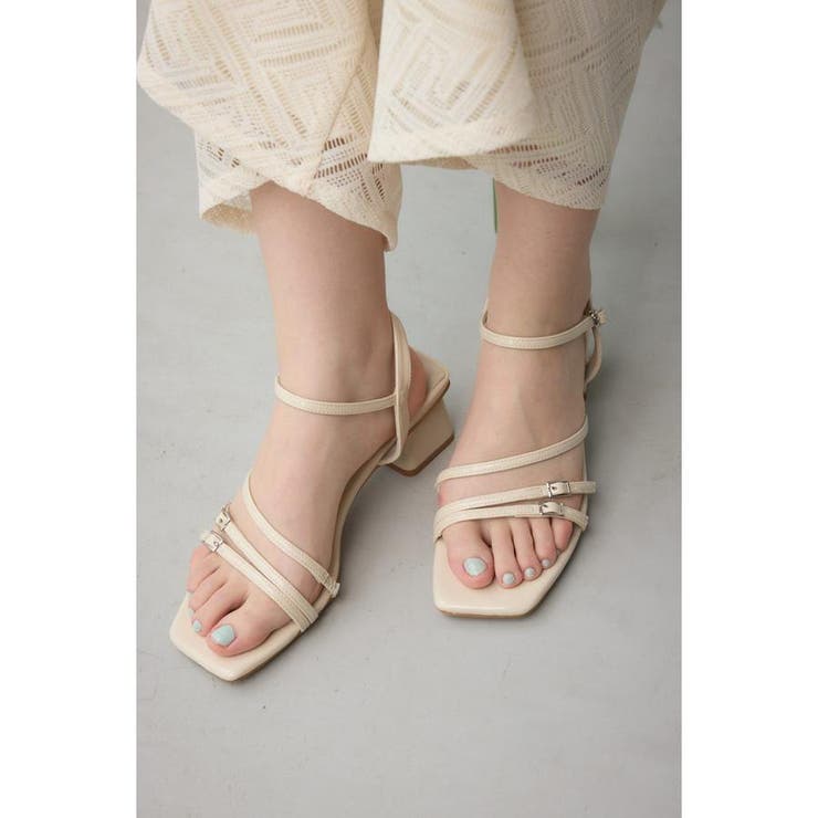 ナローベルトバックルサンダル | AZUL BY MOUSSY | 詳細画像1 