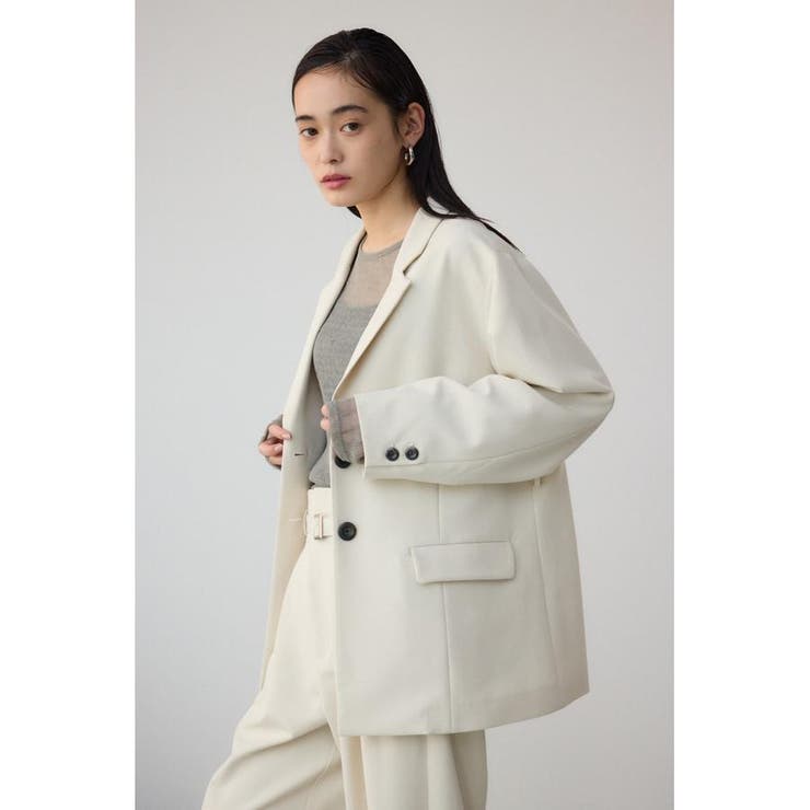 ベルト付きテーラードジャケット | AZUL BY MOUSSY | 詳細画像14 
