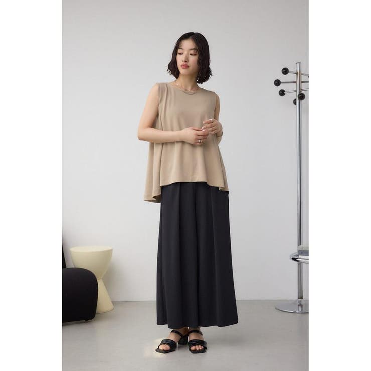 C/Tアイシーフィールタックワイドパンツ | AZUL BY MOUSSY | 詳細画像3 