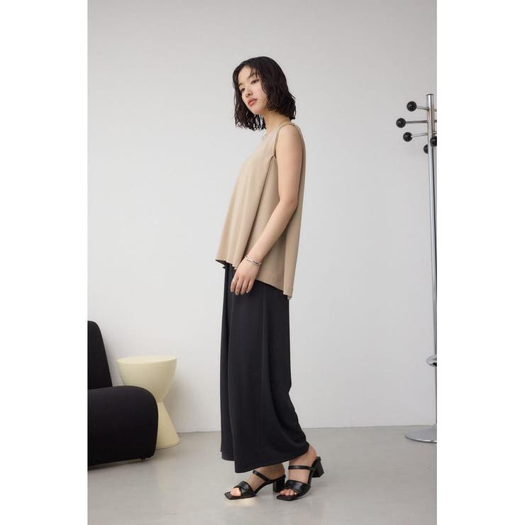 C/Tアイシーフィールタックワイドパンツ | AZUL BY MOUSSY | 詳細画像4 