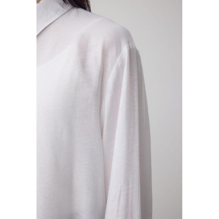 C/T冷感 切替シアーデザインシャツ | AZUL BY MOUSSY | 詳細画像9 