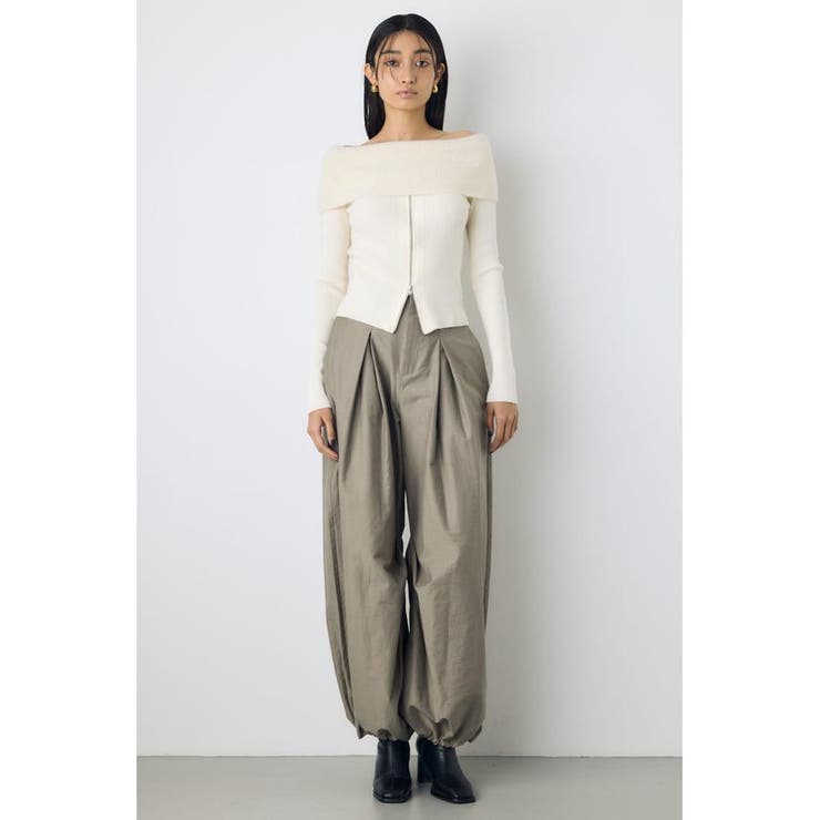 シャギーコンビジップオフショルニット | AZUL BY MOUSSY | 詳細画像5 