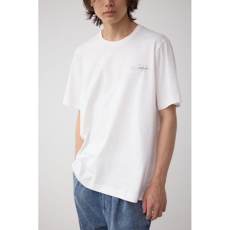 WHT | AZコットンロゴTシャツ | AZUL BY MOUSSY