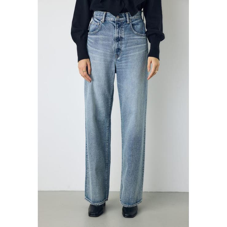 AZUL DENIM ハイウエストワイドデニム | AZUL BY MOUSSY | 詳細画像15 