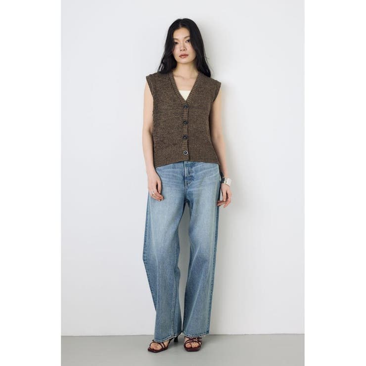 AZUL DENIM ハイウエストワイドデニム | AZUL BY MOUSSY | 詳細画像23 