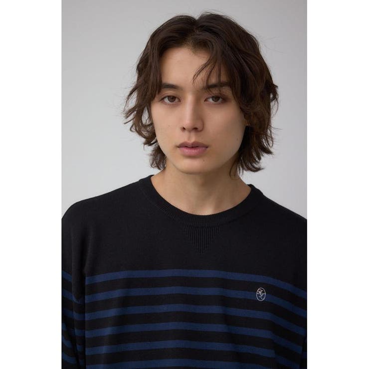 格上げ コンフォータブルクルーネックニット | AZUL BY MOUSSY | 詳細画像26 