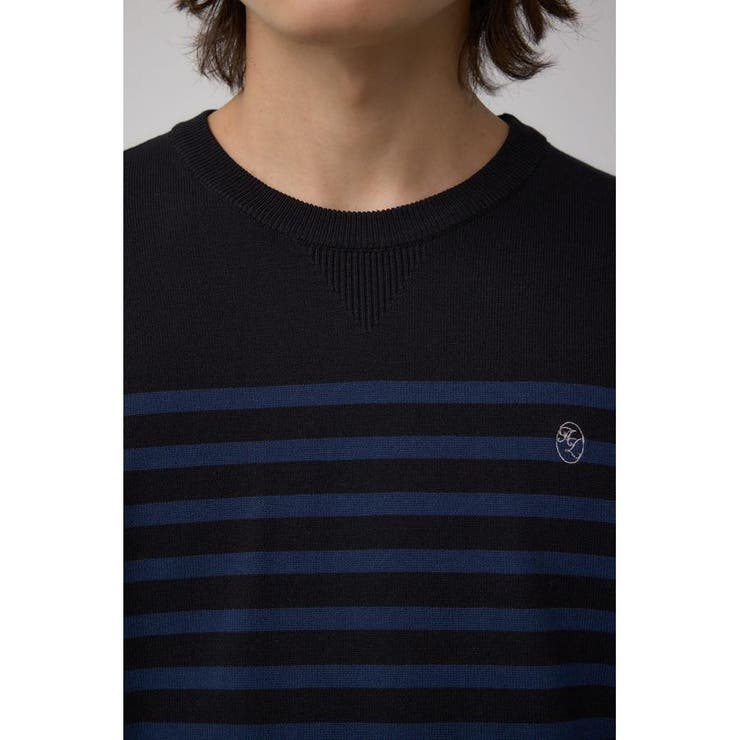 格上げ コンフォータブルクルーネックニット | AZUL BY MOUSSY | 詳細画像32 