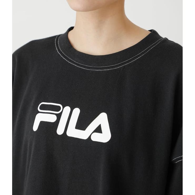 Fila Times Azul Logo Print Tee 品番 Azlw Azul By Moussy アズールバイマウジー のレディースファッション通販 Shoplist ショップリスト