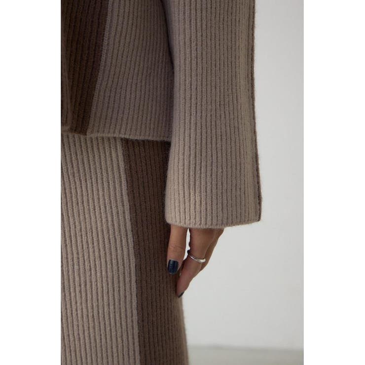 バイカラーハイネックニットトップス | AZUL BY MOUSSY | 詳細画像30 