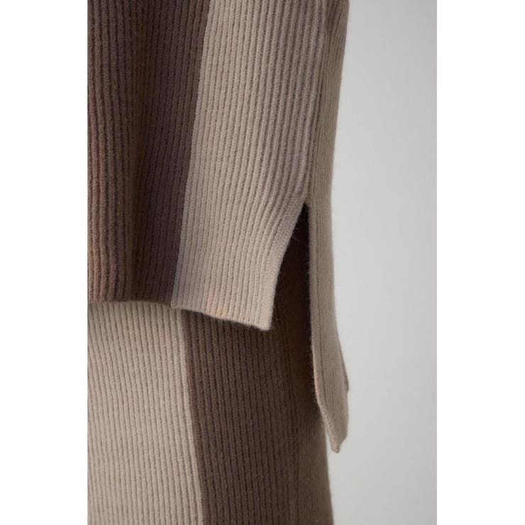 バイカラーハイネックニットトップス | AZUL BY MOUSSY | 詳細画像31 