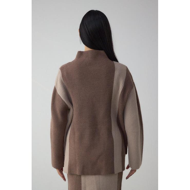 バイカラーハイネックニットトップス | AZUL BY MOUSSY | 詳細画像28 