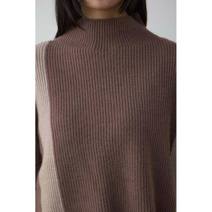 バイカラーハイネックニットトップス | AZUL BY MOUSSY | 詳細画像29 