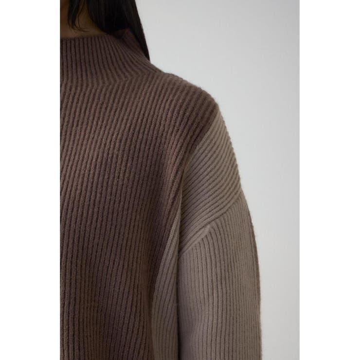 バイカラーハイネックニットトップス | AZUL BY MOUSSY | 詳細画像29 