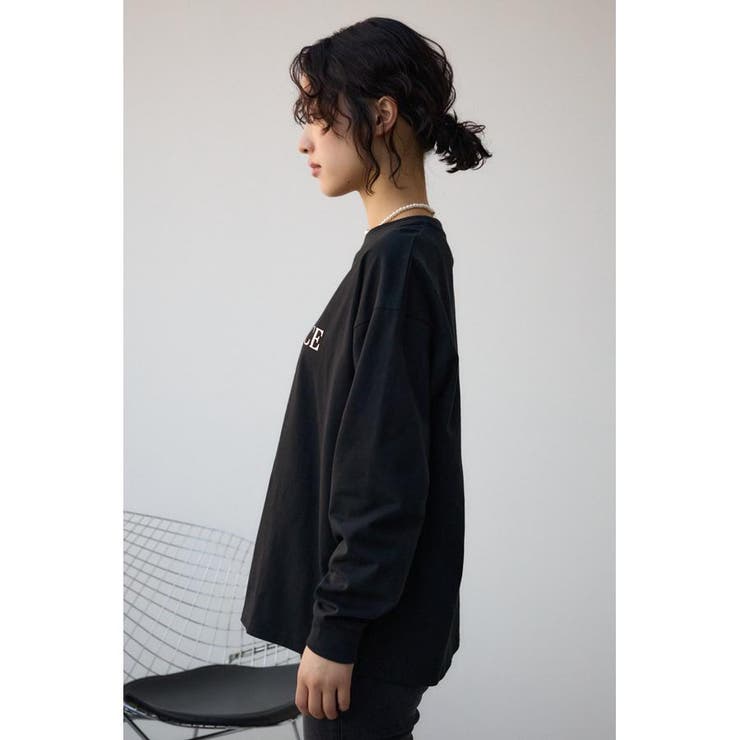 メタリックロゴロングTシャツ[品番：AZLW0023133]｜AZUL BY MOUSSY