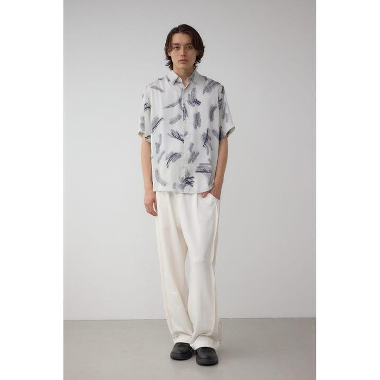 シルキードッツ総柄シャツ | AZUL BY MOUSSY | 詳細画像14 