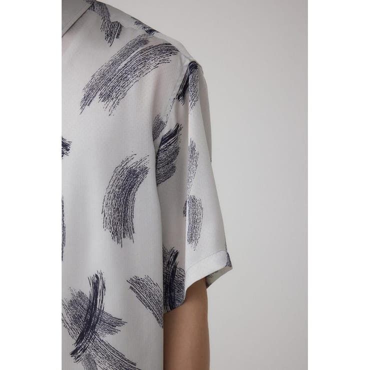 シルキードッツ総柄シャツ | AZUL BY MOUSSY | 詳細画像19 